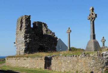 Welsh crosses and ruins