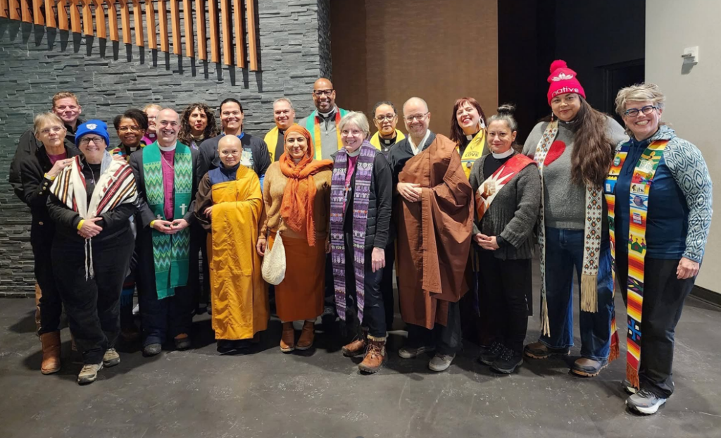 clergy supporting protesters in Minneapolis
