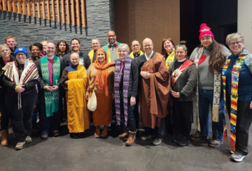 clergy supporting protesters in Minneapolis